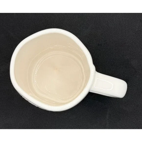 Rae Dunn Artisan Collection By Magenta "Rooted In Christ" White Ceramic Mug - Picture 4 of 7